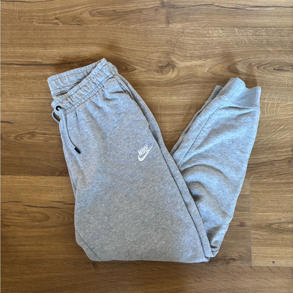 Nike Light Gray Women’s Fleece Joggers